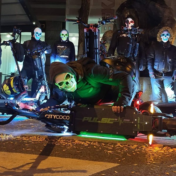 Haloween vožnja po Zagrebu