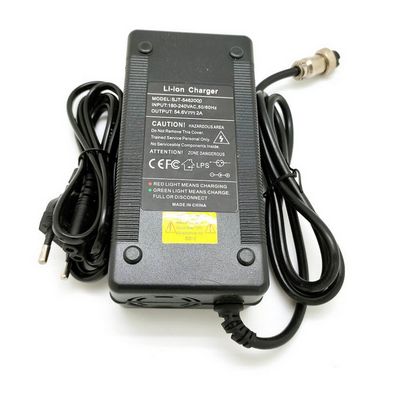 Punjač Li-ion 54.6V 2A, GX16-3 konektor, za električni romobil                     657