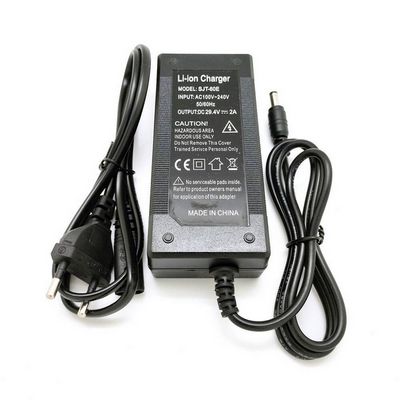 Punjač Li-ion 29,4V 2A, 5,5mm okrugli konektor, za električni romobil          1641