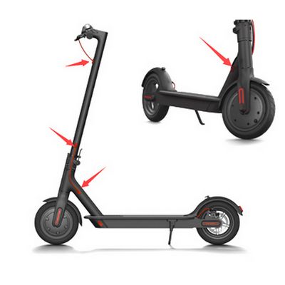 Gumena kapa kabela (4kom) crna za Xiaomi  M365                                                       694