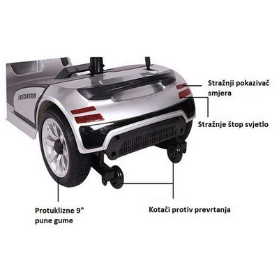 VS2 električno vozilo za starije i slabije pokretne                                                                                    146