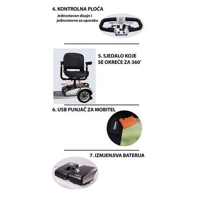 VS2 električno vozilo za starije i slabije pokretne                                                                                    142