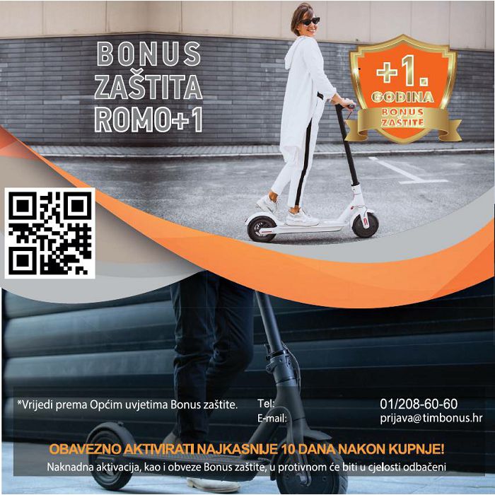 Bonus zaštita ROMO 1+1 ili 2+1 za vrijednost uređaja 4001 kn - 6000 kn 1570