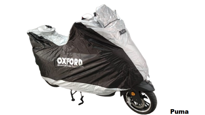 Oxford prekrivač za skutere s vizirom i kuferom 824